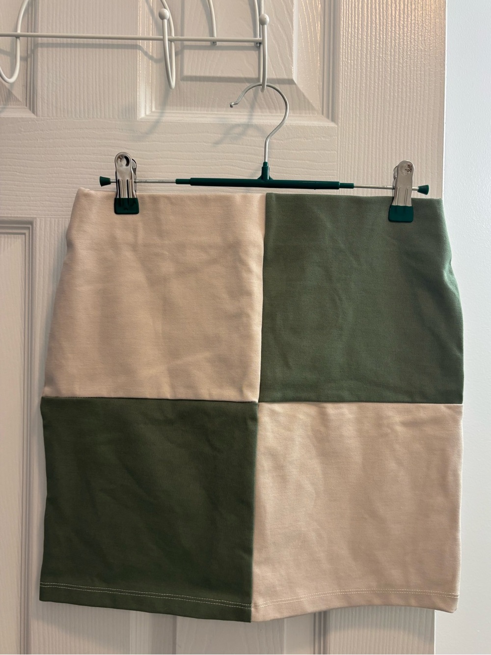 Altar’d State Colorblock Contrast Mini Skirt